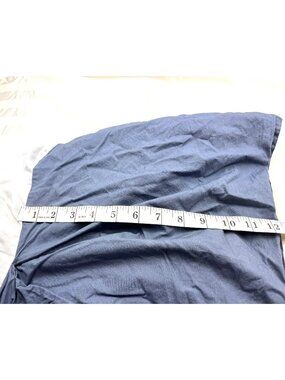 Venus Group Queen Size Bed Skirt 100% Polyester & Cotton Blend Blue 92f